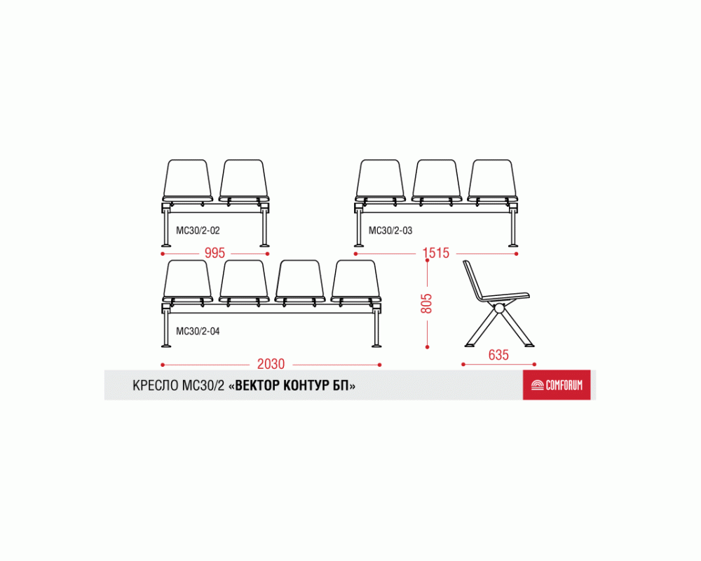 Многоместная секция Вектор Контур БП