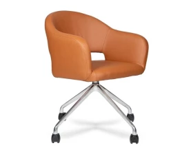 Кресло КОМФОРТ ХРОМ 4 ЛУЧА images