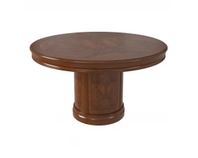 Стол для совещаний круглый полуглянцевый 1800х1800х780 Artmoble images