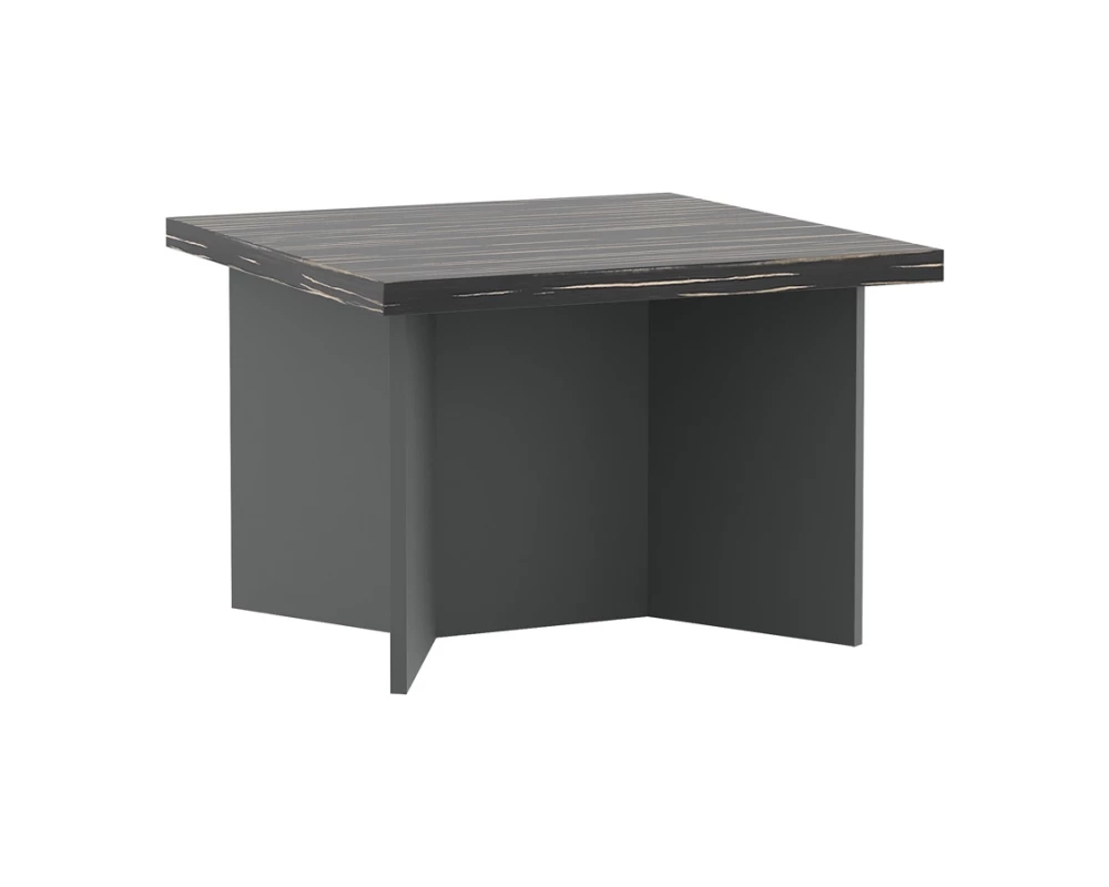 Стол кофейный Dali шпон Эбен/Антрацит