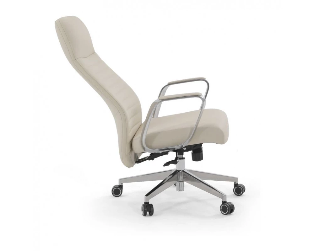 Кресло LINE/A Натуральная кожа, Бежевый