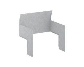 Кабина настольная на стол VE.KB5-138.7 1380x1100x1100 Акустикс / AcustiX images