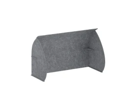 Кабина настольная скругленная на стол VE.KB2-1580.7 1580x700x1000 Акустикс / AcustiX images