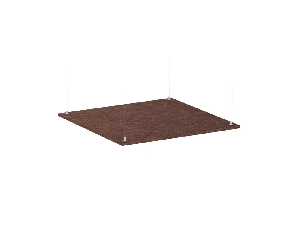 Потолочная панель квадратная VE.PP-KV-600 600x600x12 Акустикс / AcustiX