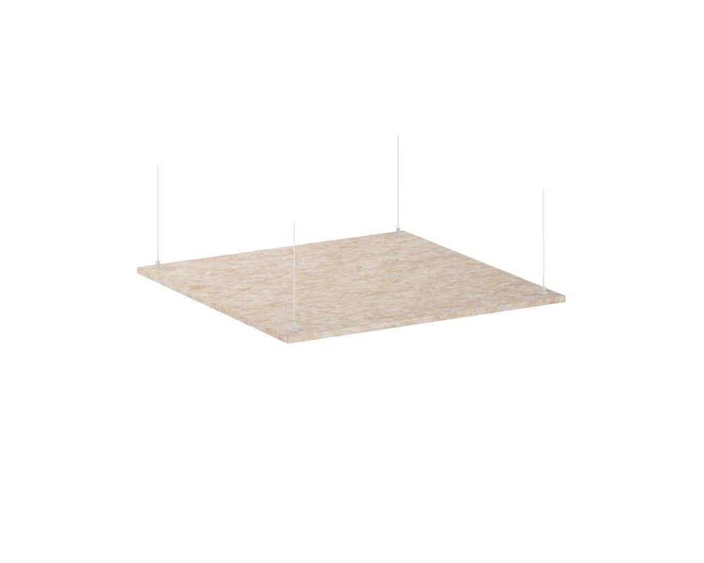 Потолочная панель квадратная VE.PP-KV-600 600x600x12 Акустикс / AcustiX