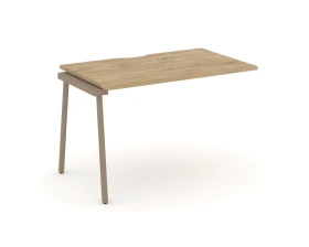 Наборный элемент рабочей станциии с вырезом на плоскоовальной трубе 118x73x75 Эстетика / Estetica images