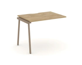 Наборный элемент рабочей станциии с вырезом на плоскоовальной трубе 98x73x75 Эстетика / Estetica images