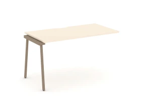 Наборный элемент рабочей станциии с вырезом на плоскоовальной трубе 138x73x75 Эстетика / Estetica images