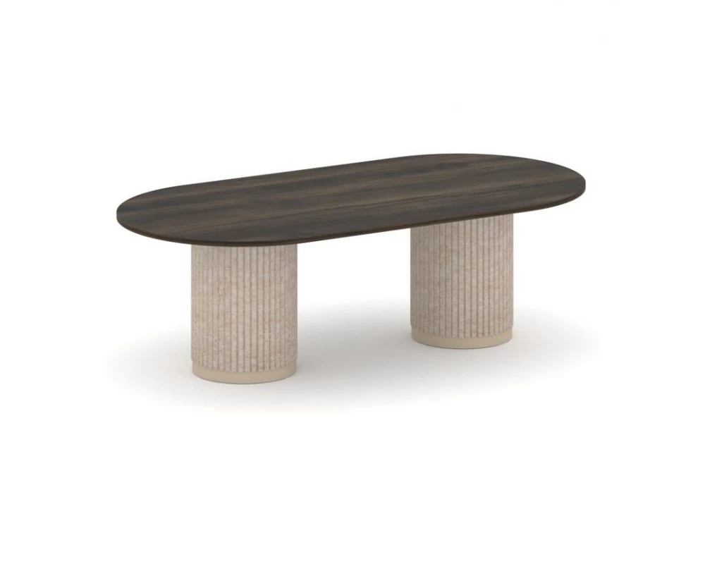 Стол переговорный овальный PR.C.SPRG-007.D 2400х1200х750 Felto