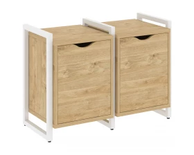 Тумба на регульруемых опорах наборная. Вариант №2 970х460х719 Loft images