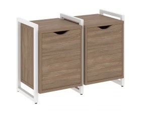 Тумба на регульруемых опорах наборная. Вариант №2 970х460х719 Loft images