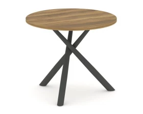 Стол переговорный круглый PR.C.SPRG-002.D 900х900х750 Oak images