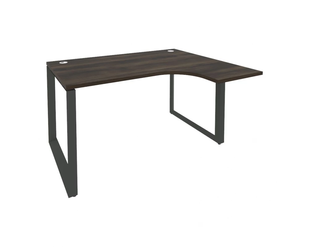 Стол эргономичный правый на О-образном м/к 1380x1180x750 (800/460) Onix