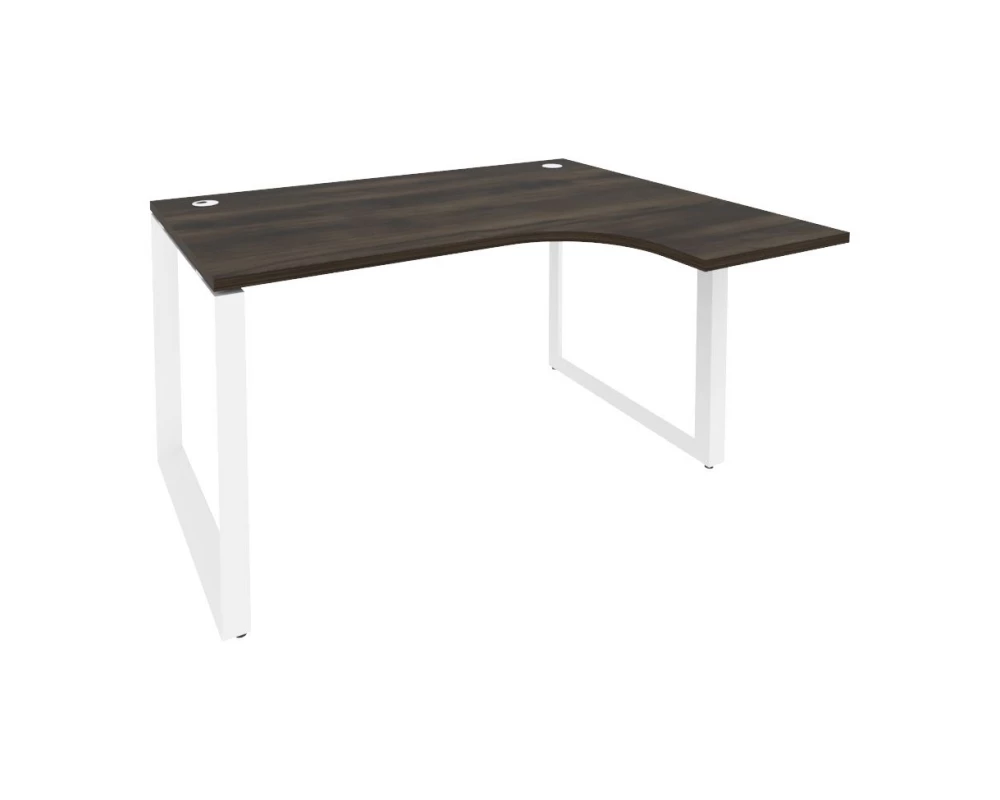 Стол эргономичный правый на О-образном м/к 1380x1180x750 (800/460) Onix