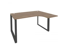 Стол эргономичный правый на О-образном м/к 1380x1180x750 (800/460) Onix images