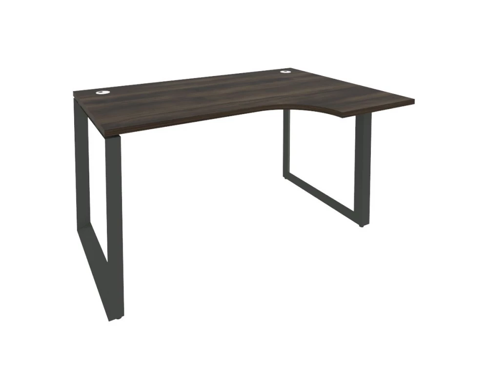 Стол эргономичный правый на О-образном м/к 1380x980x750 (720/460) Onix