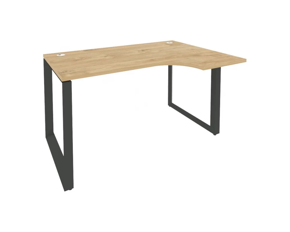 Стол эргономичный правый на О-образном м/к 1380x980x750 (720/460) Onix