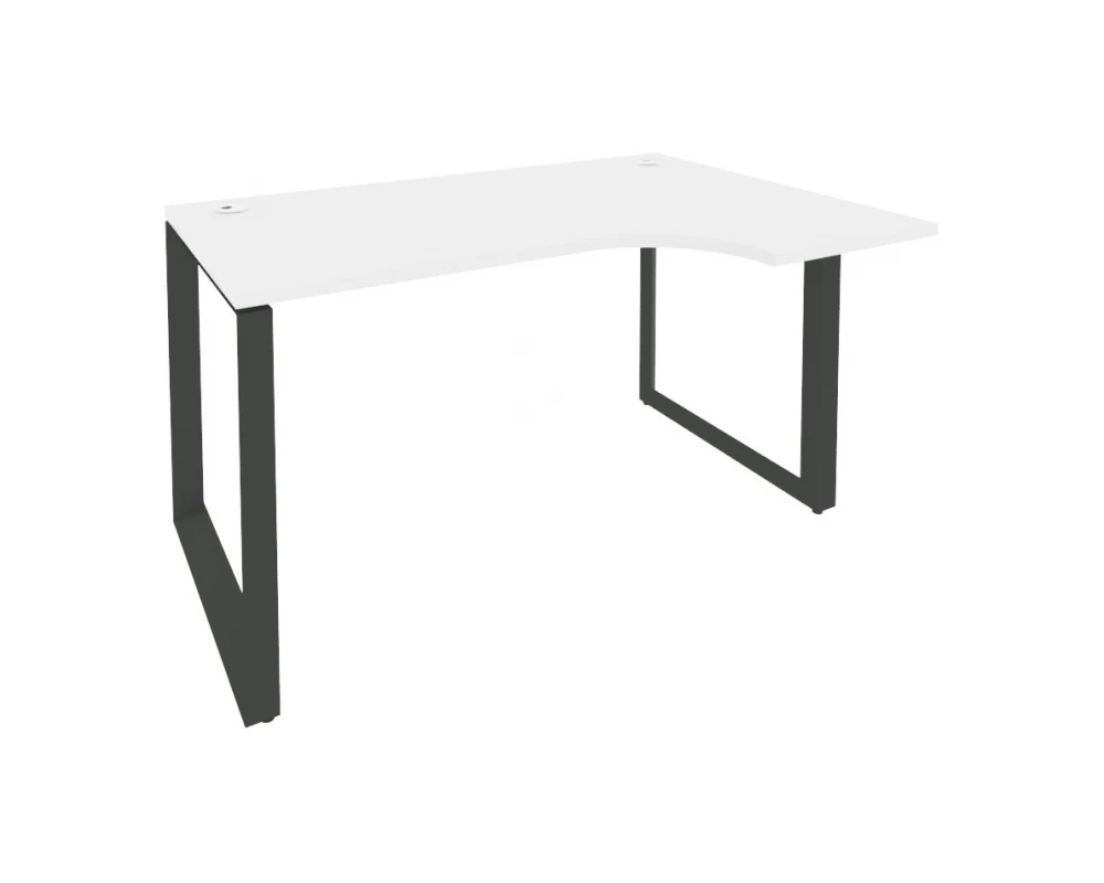 Стол эргономичный правый на О-образном м/к 1380x980x750 (720/460) Onix