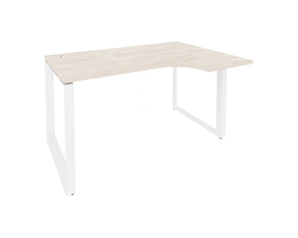 Стол эргономичный правый на О-образном м/к 1380x980x750 (720/460) Onix