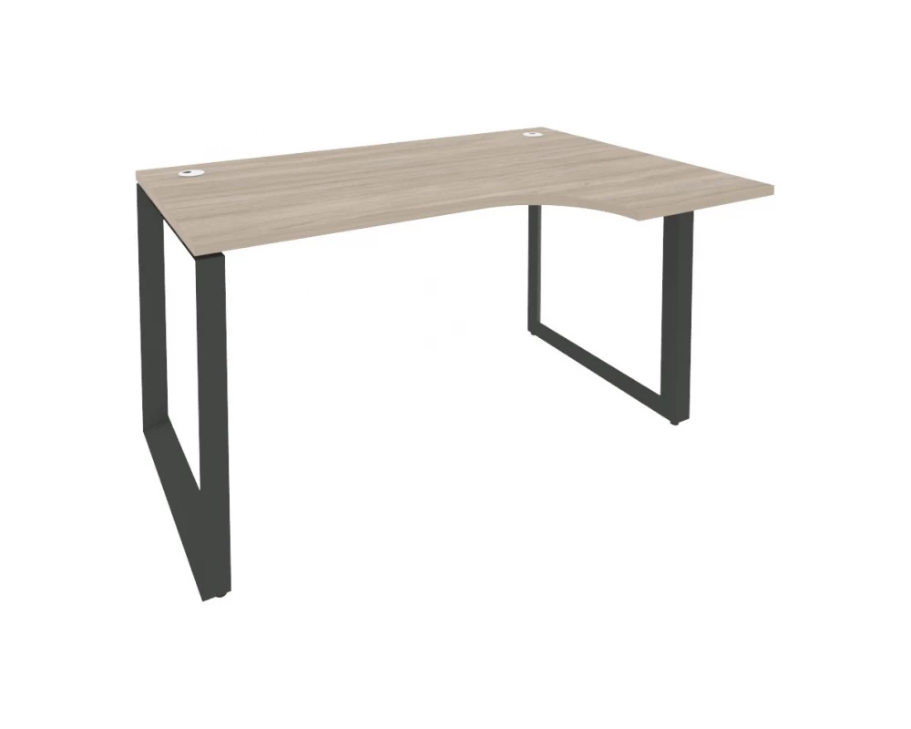 Стол эргономичный правый на О-образном м/к 1380x980x750 (720/460) Onix
