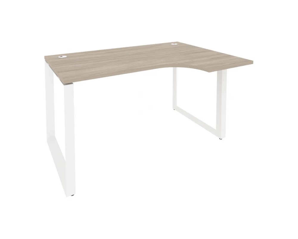 Стол эргономичный правый на О-образном м/к 1380x980x750 (720/460) Onix