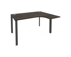 Стол эргономичный правый на П-образном м/к 1380x1180x750 (800/460) Onix images