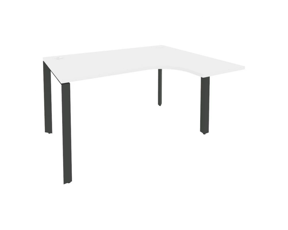 Стол эргономичный правый на П-образном м/к 1380x1180x750 (800/460) Onix