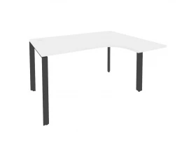 Стол эргономичный правый на П-образном м/к 1380x1180x750 (800/460) Onix images