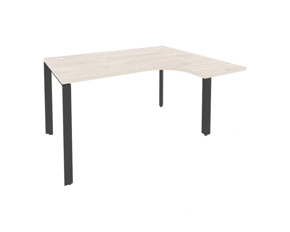 Стол эргономичный правый на П-образном м/к 1380x1180x750 (800/460) Onix
