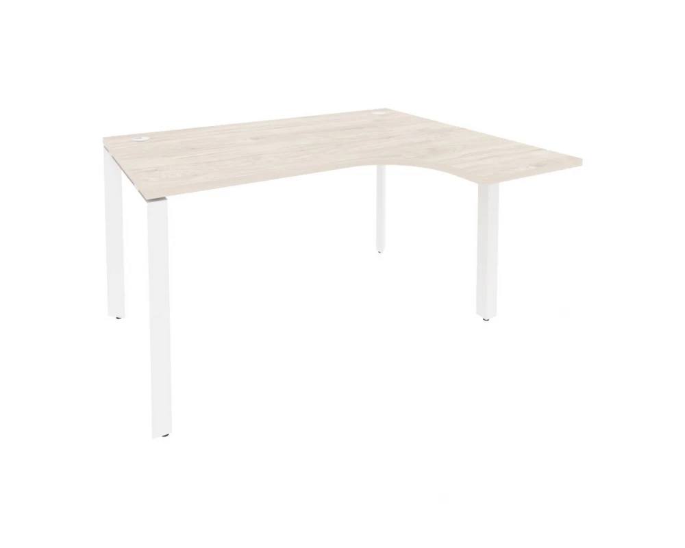 Стол эргономичный правый на П-образном м/к 1380x1180x750 (800/460) Onix