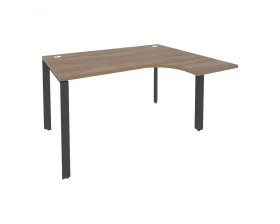 Стол эргономичный правый на П-образном м/к 1380x1180x750 (800/460) Onix images