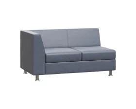 Секция с подлокотником двухместная правая Prime images