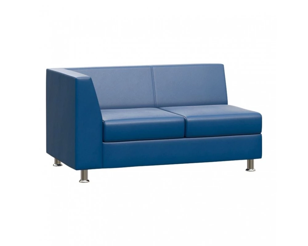 Секция с подлокотником двухместная правая Prime