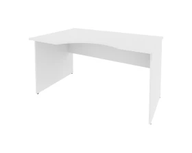 Офисный стол криволинейный левый 1400x900x755 Рива / Riva images