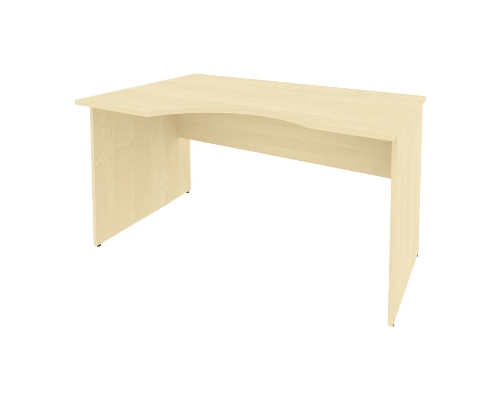 Офисный стол криволинейный левый 1400x900x755 Рива / Riva