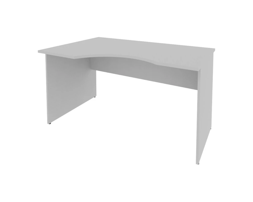 Офисный стол криволинейный левый 1400x900x755 Рива / Riva