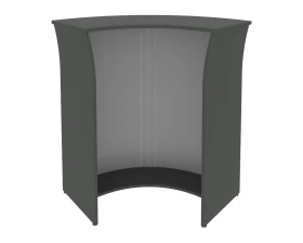 Стойка угловая радиусный элемент ролета Рива / Riva images