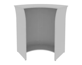 Стойка угловая радиусный элемент ролета Рива / Riva images