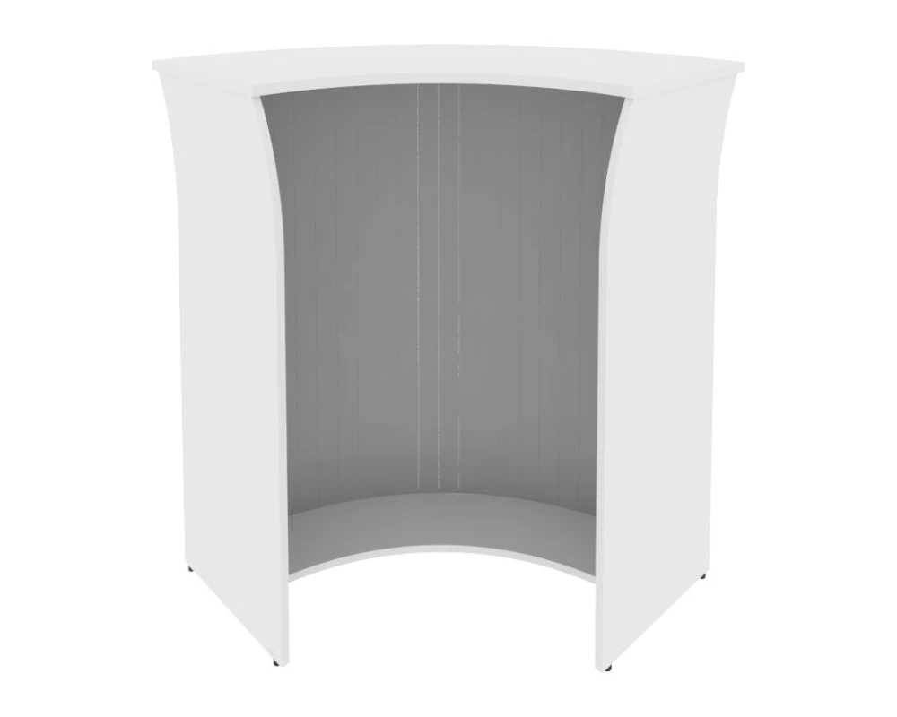 Стойка угловая радиусный элемент ролета Рива / Riva