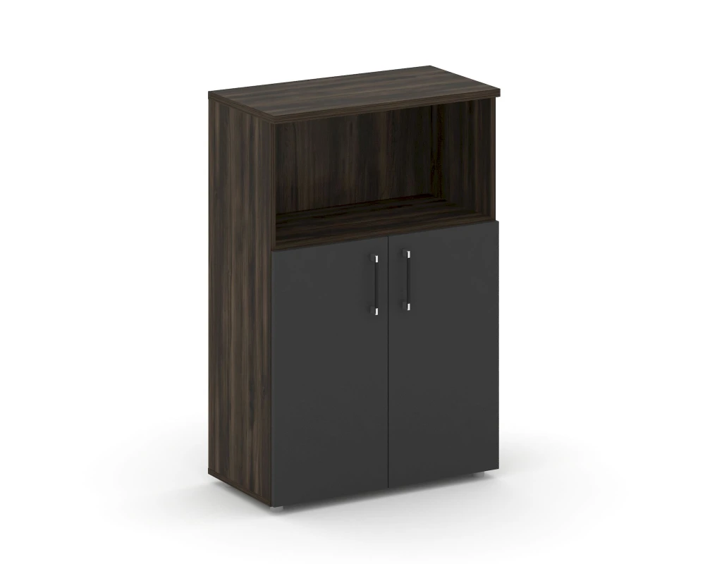 Шкаф средний широкий (2 низких фасада ЛДСП) Шифт / Shift