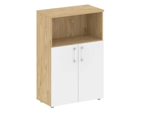 Шкаф средний широкий (2 низких фасада ЛДСП) Шифт / Shift images