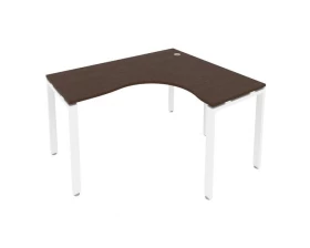 Стол офисный угловой правый на П-образном м/к 140x120x75 Metal System images