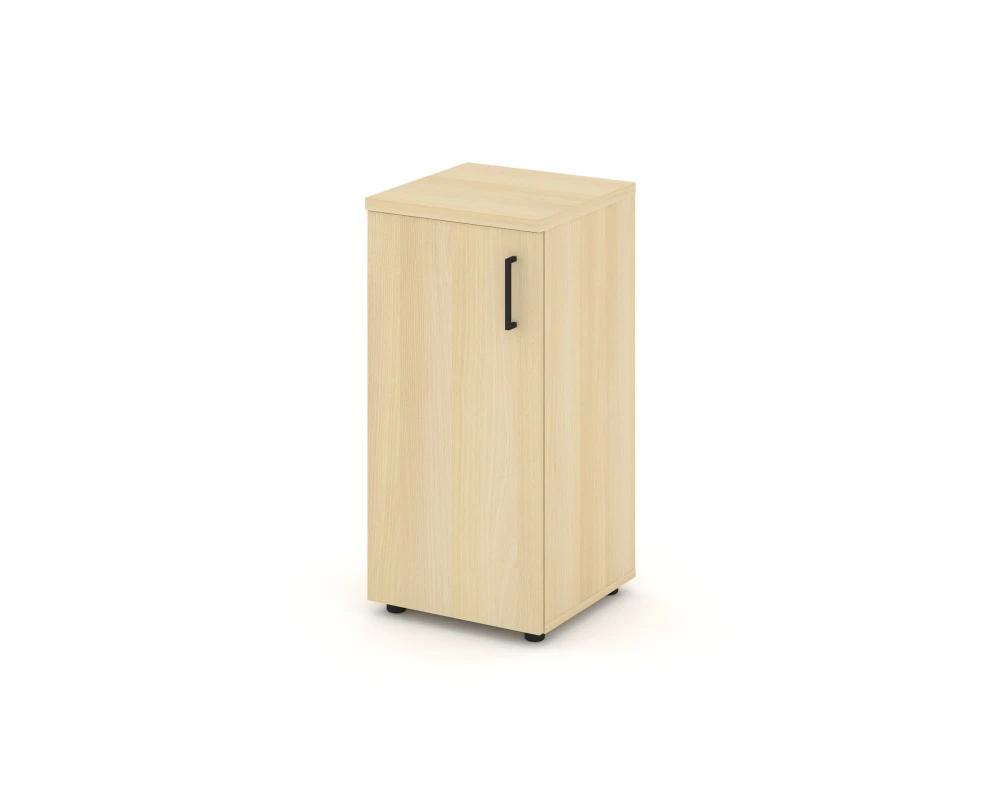 Шкаф низкий узкий левый закрытый 400x400x833 Стайл Проджект / Style Project