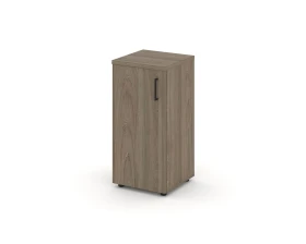 Шкаф низкий узкий левый закрытый 400x400x833 зад. стенка HDF Стайл Проджект / Style Project images