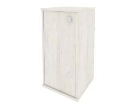 Шкаф низкий узкий 1 низкая дверь ЛДСП левый 412x410x828 Стайл Систем / Style System images