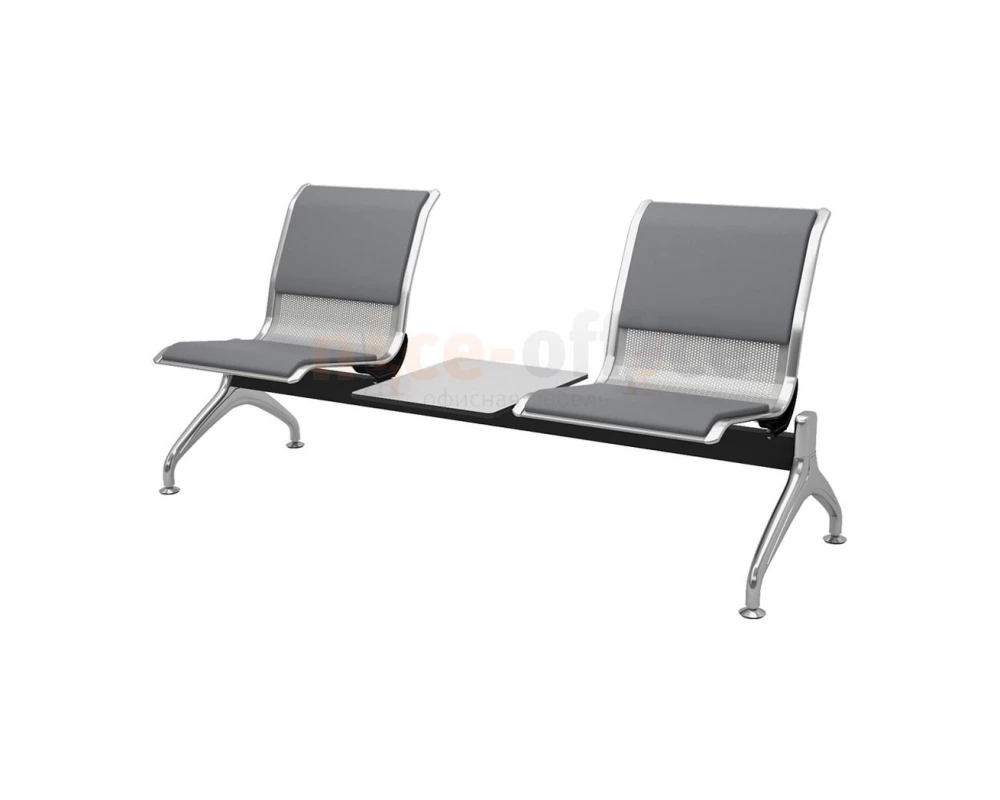 Многоместная секция Флайт PU БП со столиком