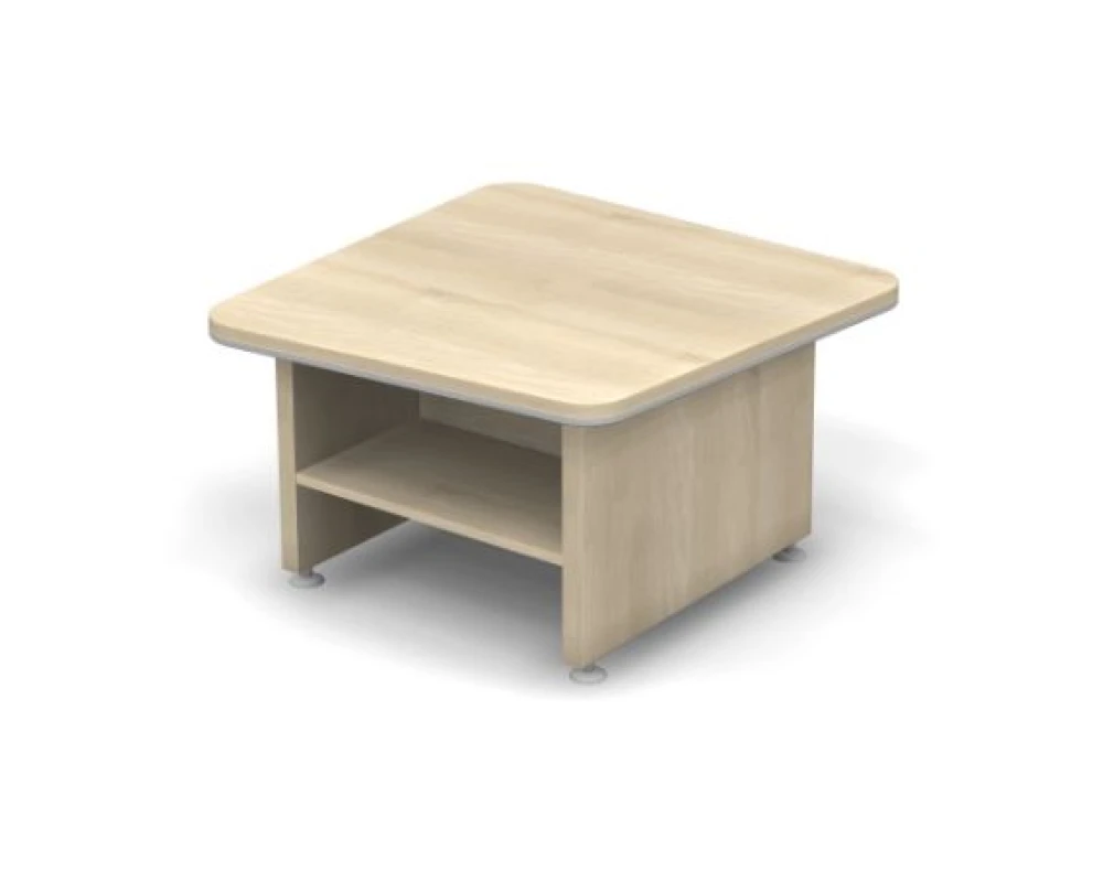 Стол журнальный 90х90х50 Smartex Акация светлая