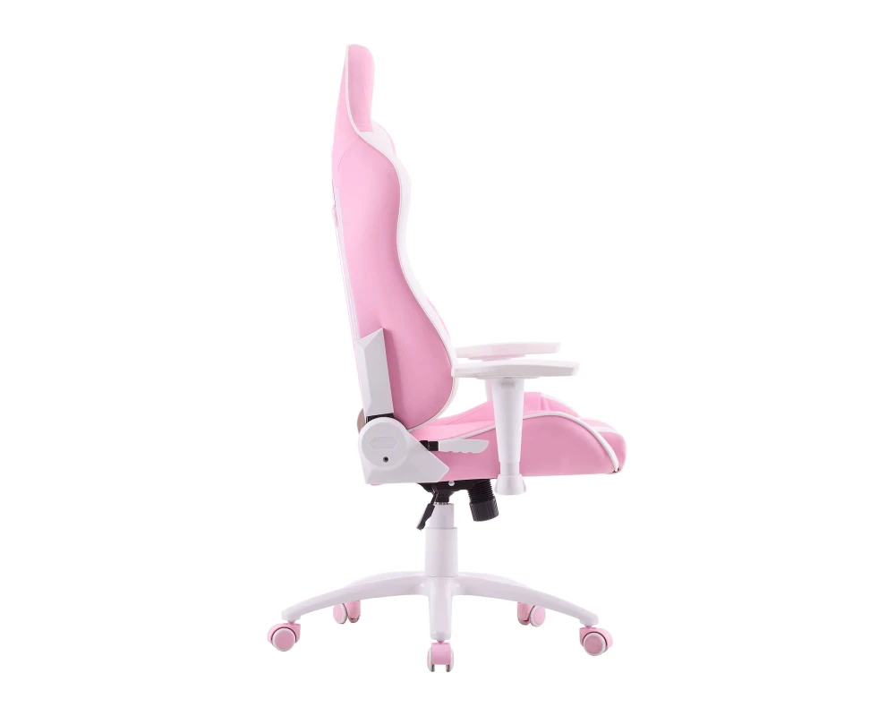 Кресло Everprof Katana Экокожа, Белый/Розовый