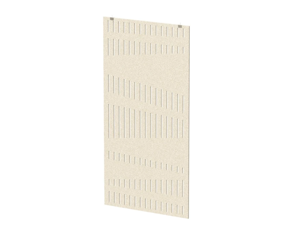 Перегородка с декором "Диаграмма" 100х1,2х200 Forest Office Лебединый пух