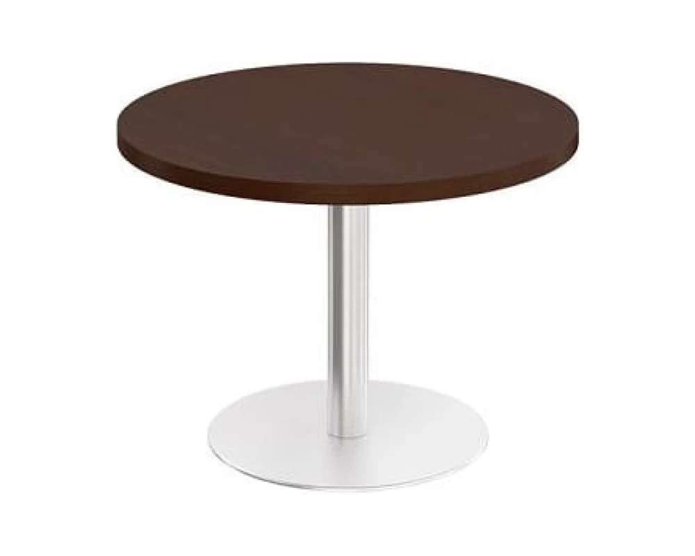 Стол для переговоров круглый на опоре колонне ПР 141 Premier